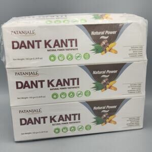 Dant Kanti Natural Toothpaste 150g- Pack of 6 Sealed